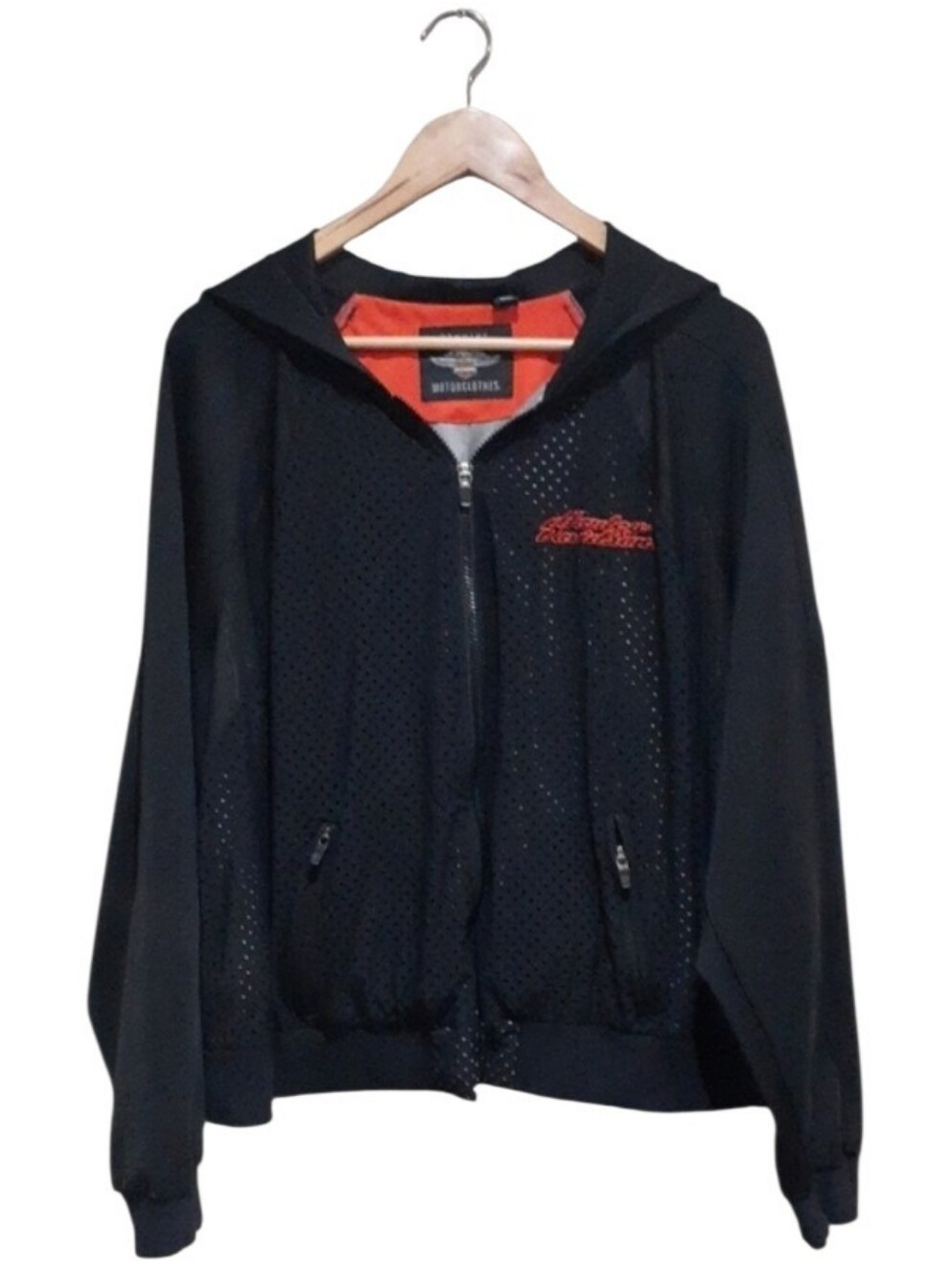 Harley-Davidson Women's Freedom Machine Perforated Mesh Full-zip Light Jacket 2W